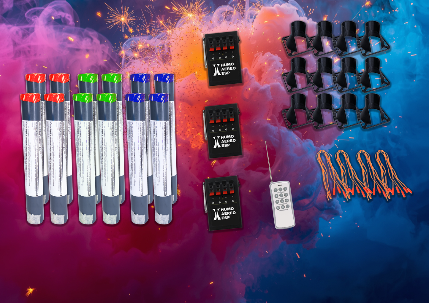 Humo Aereo Brillante