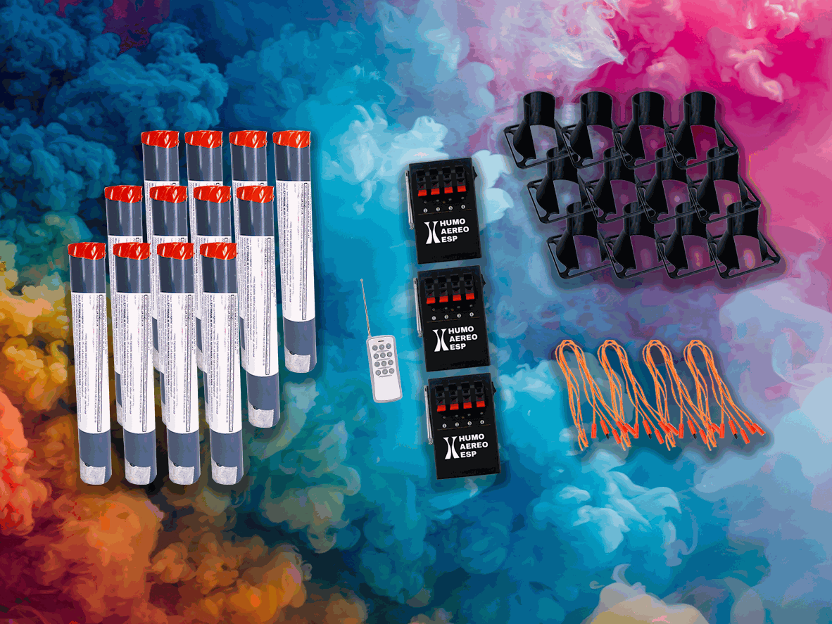 Humo Aéreo para Bodas