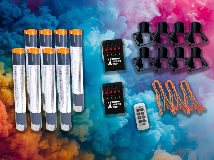 Humo Aéreo para Bodas