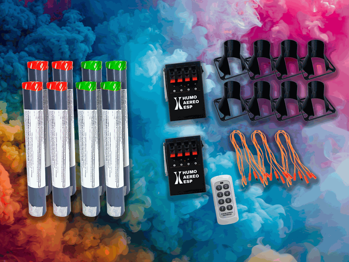 Humo Aéreo para Bodas