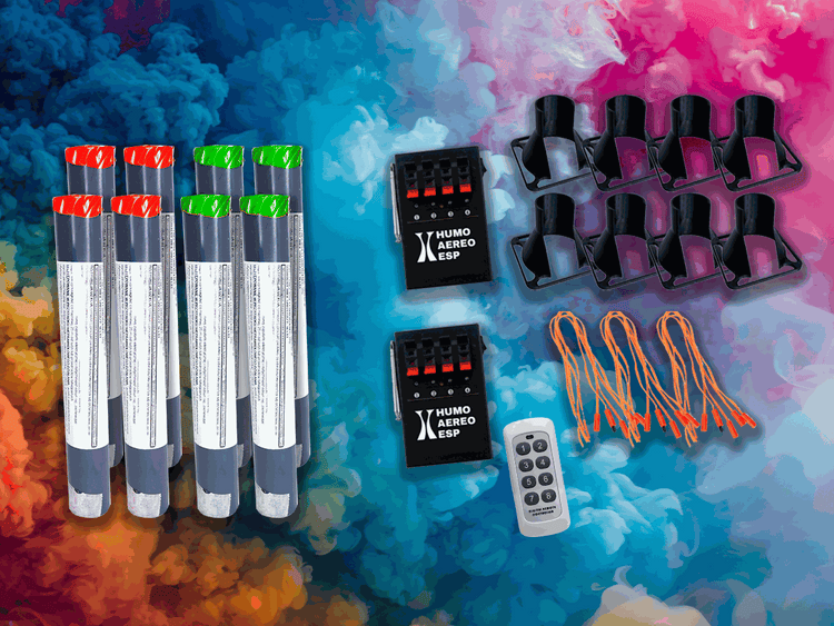 Humo Aéreo para Bodas