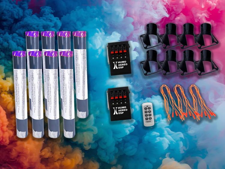 Humo Aéreo para Bodas