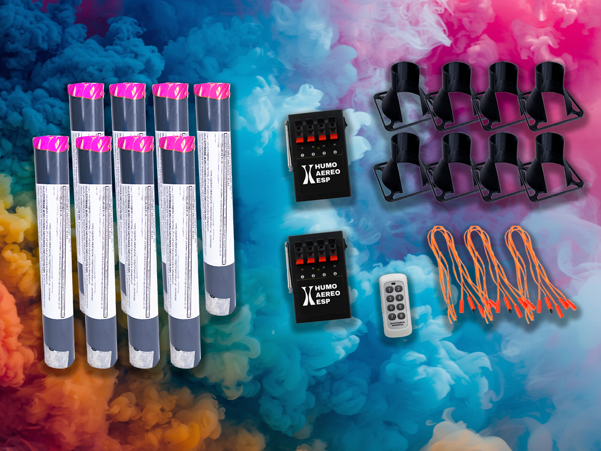 Humo Aéreo para Bodas