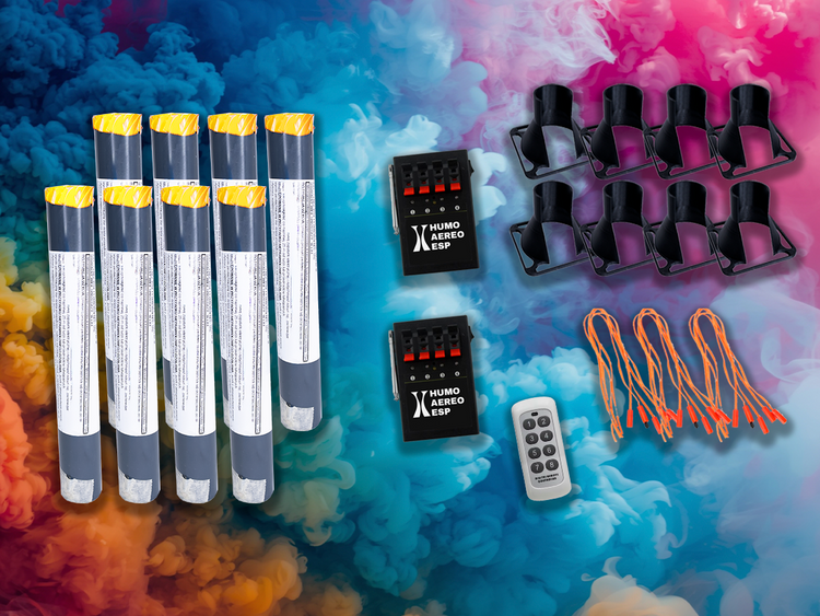 Humo Aéreo para Bodas