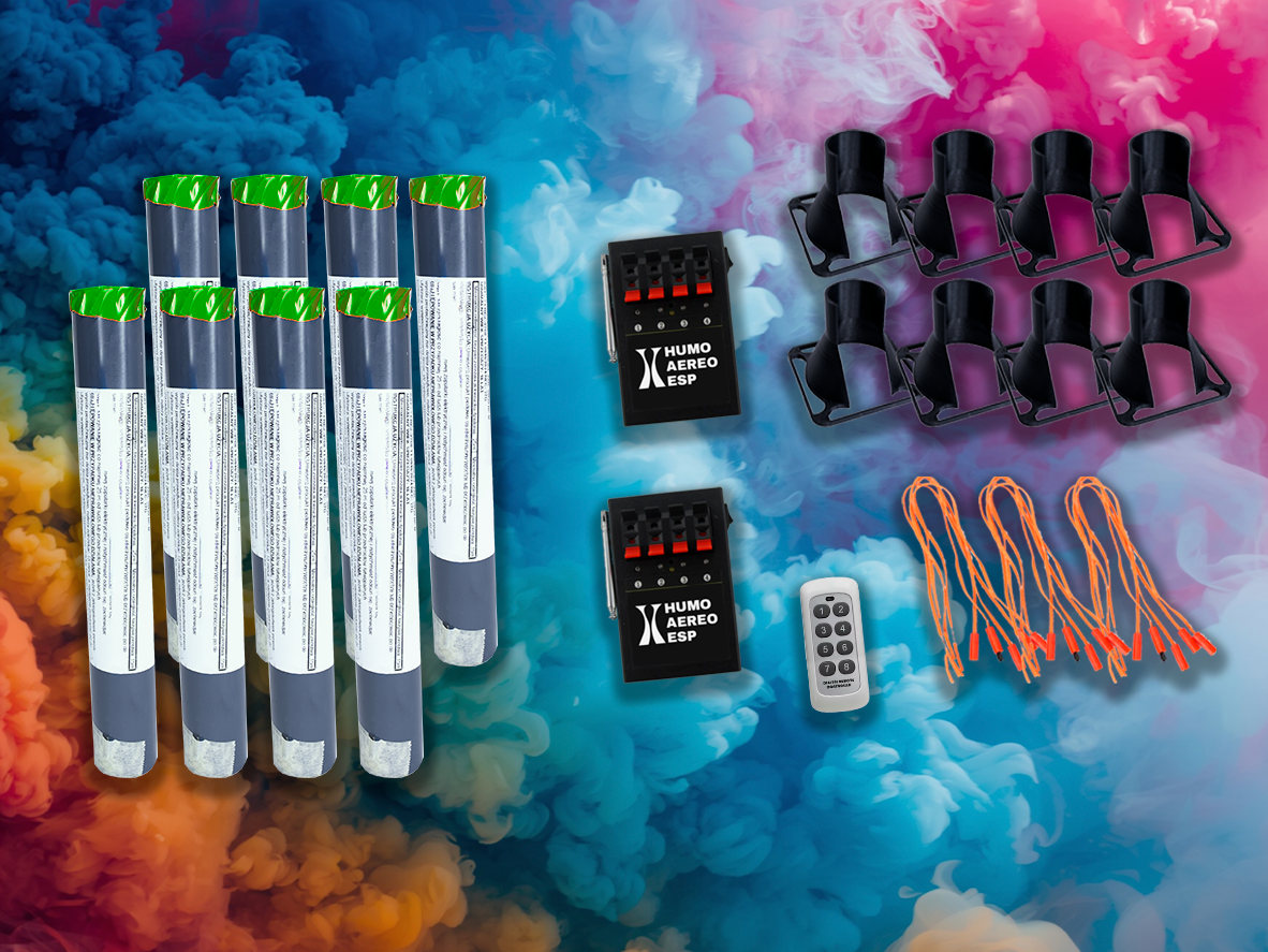 Humo Aéreo para Bodas