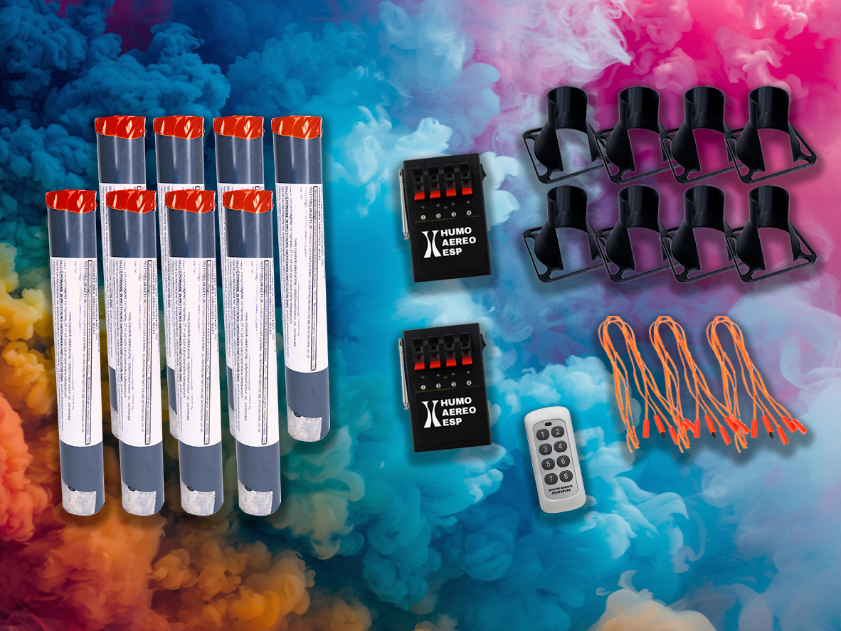 Humo Aéreo para Bodas