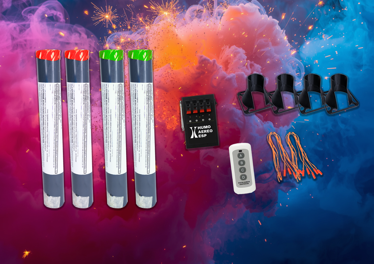 Humo Aereo Brillante