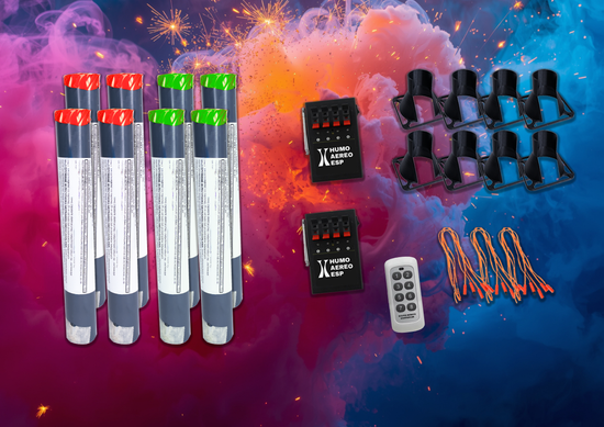 Humo Aereo Brillante