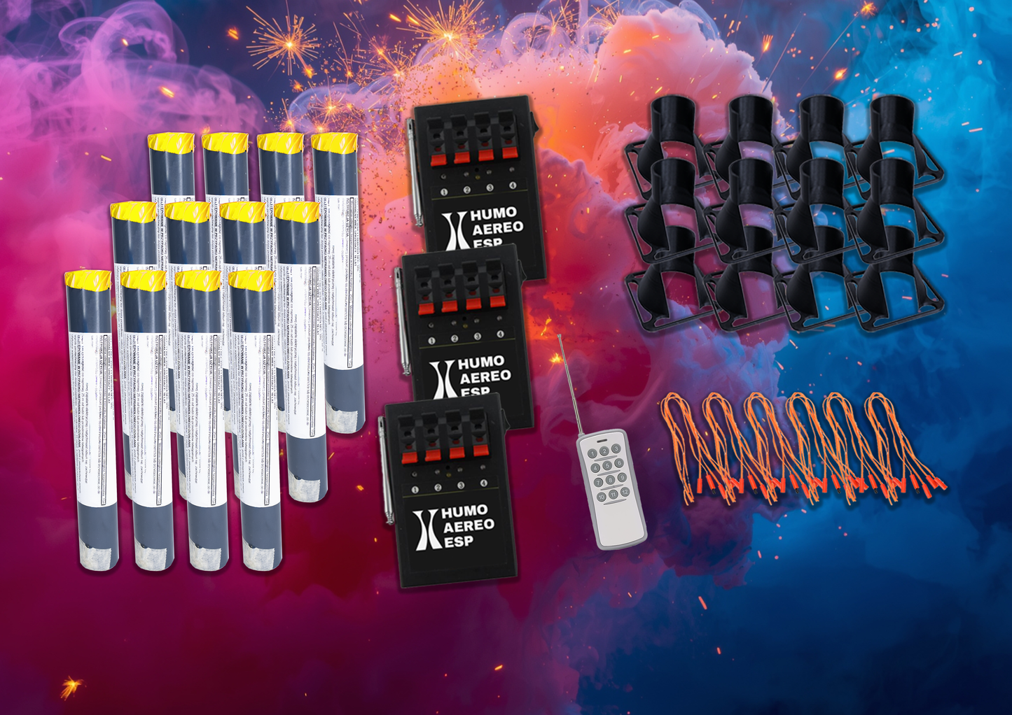 Humo Aereo Brillante