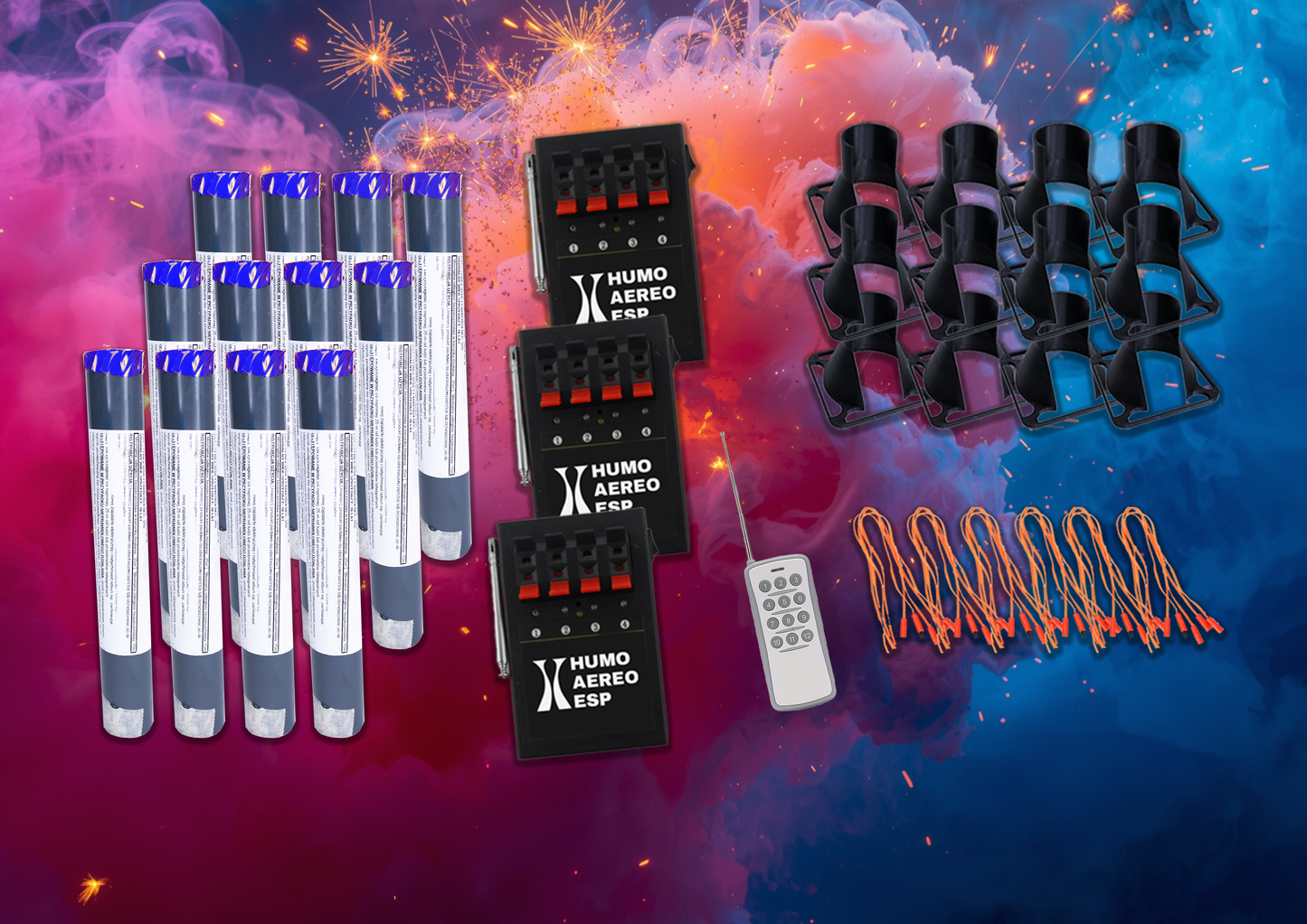 Humo Aereo Brillante