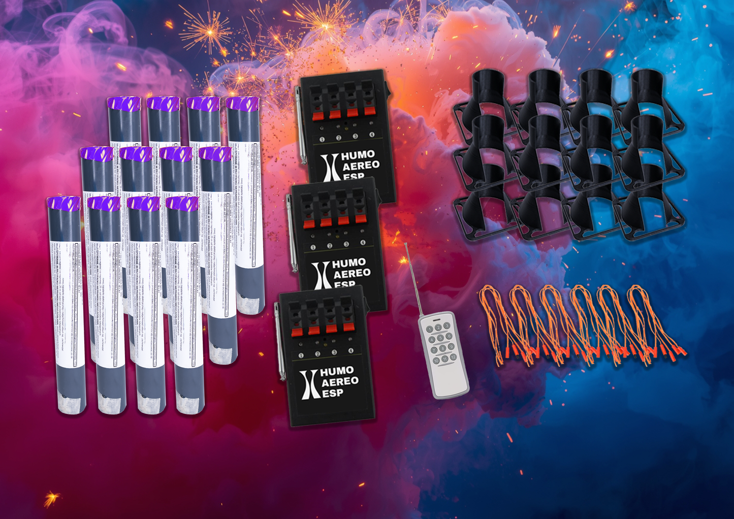 Humo Aereo Brillante