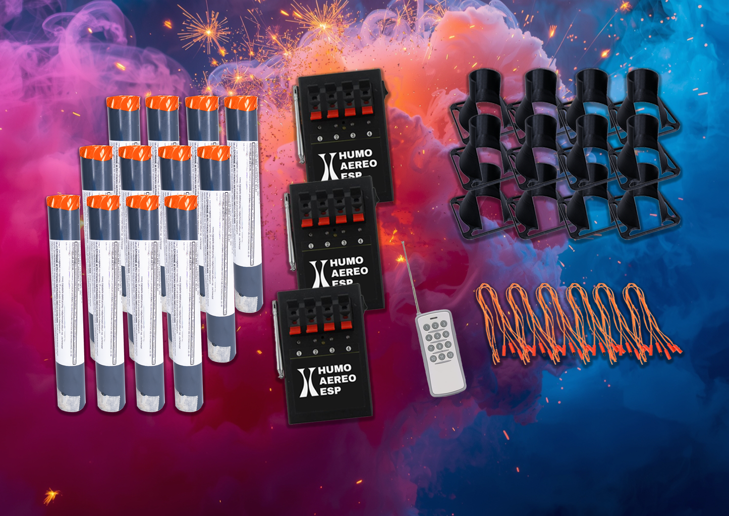 Humo Aereo Brillante