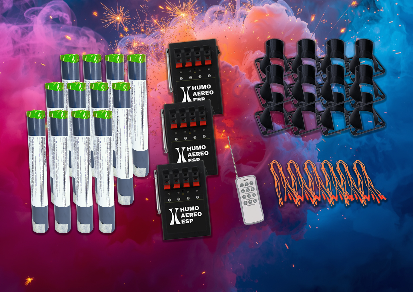 Humo Aereo Brillante