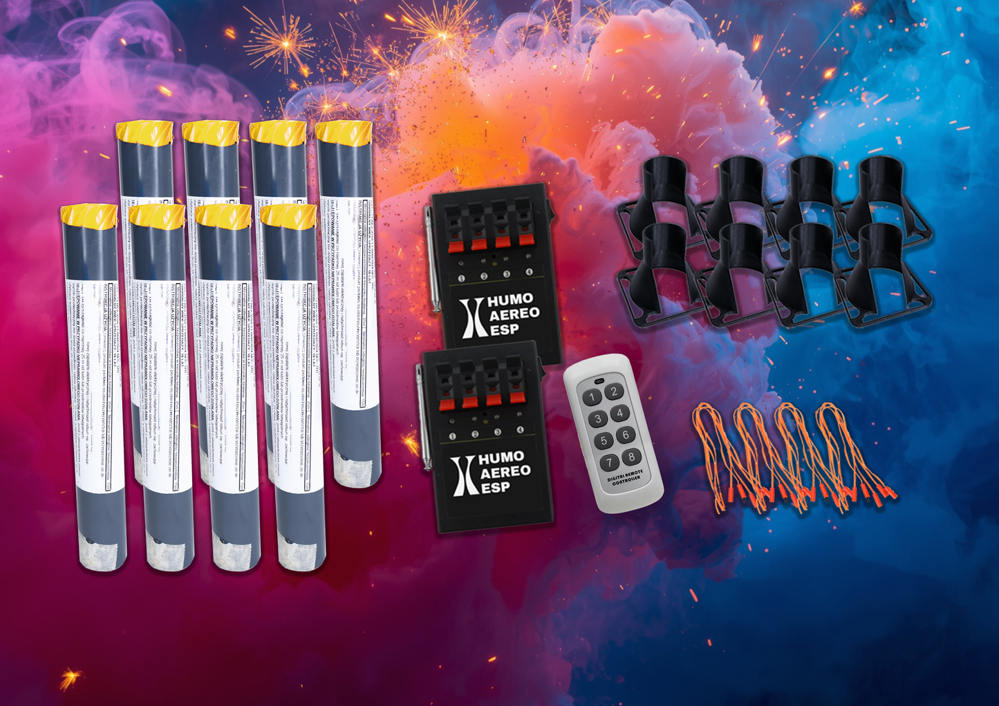 Humo Aereo Brillante