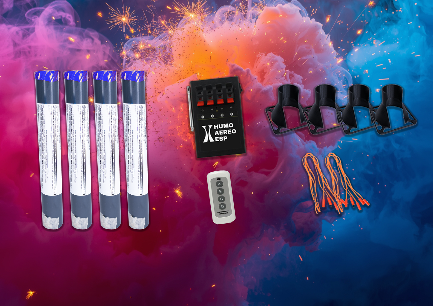 Humo Aereo Brillante