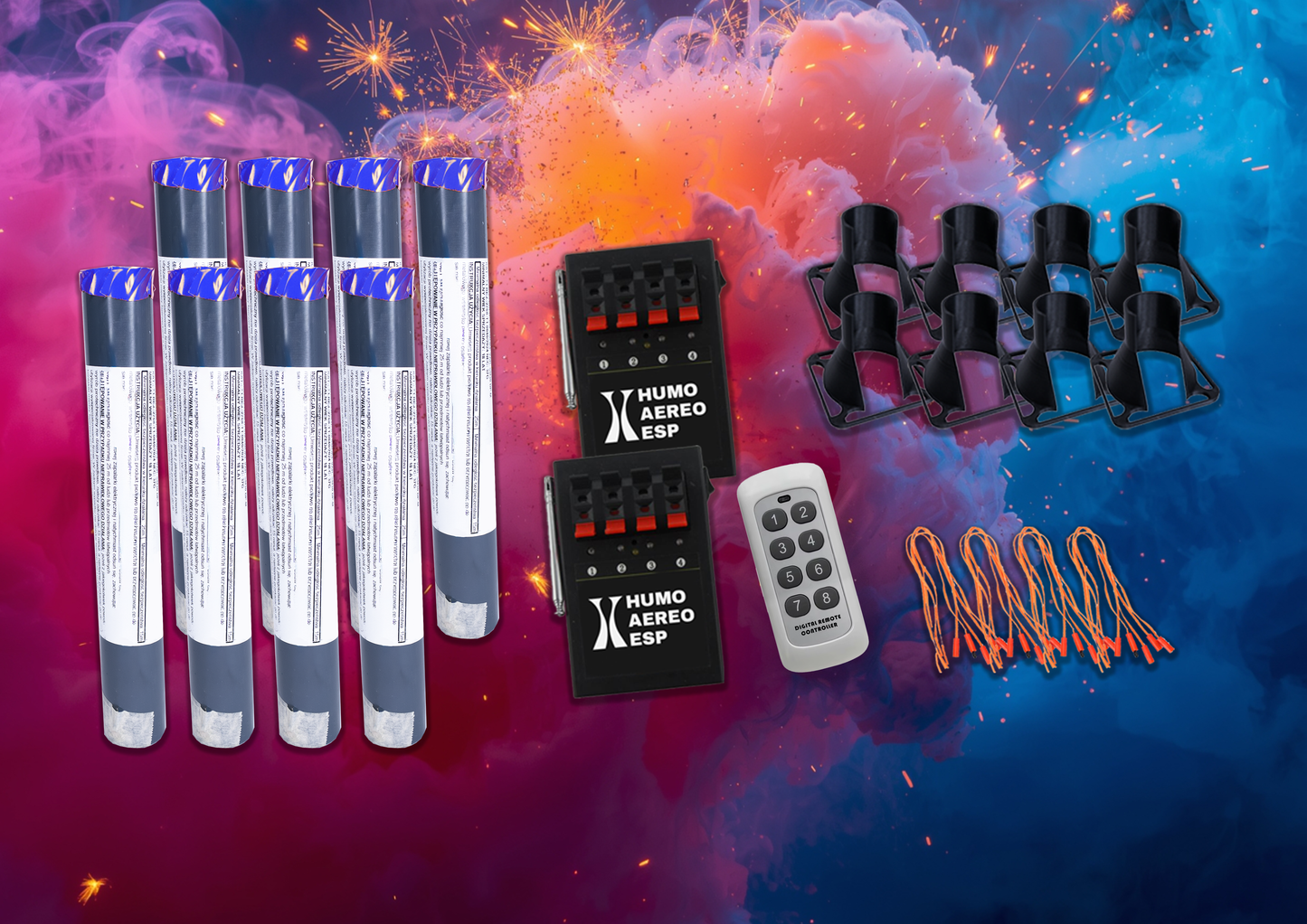 Humo Aereo Brillante