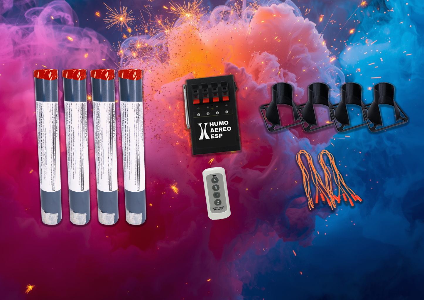 Humo Aereo Brillante