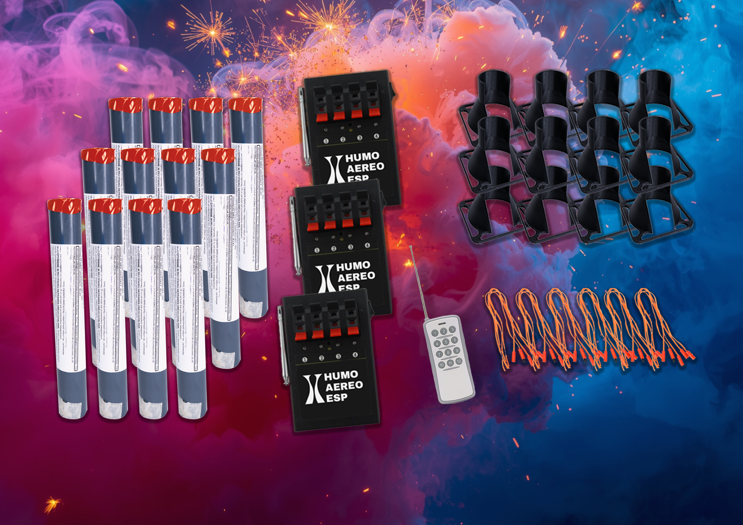 Humo Aereo Brillante