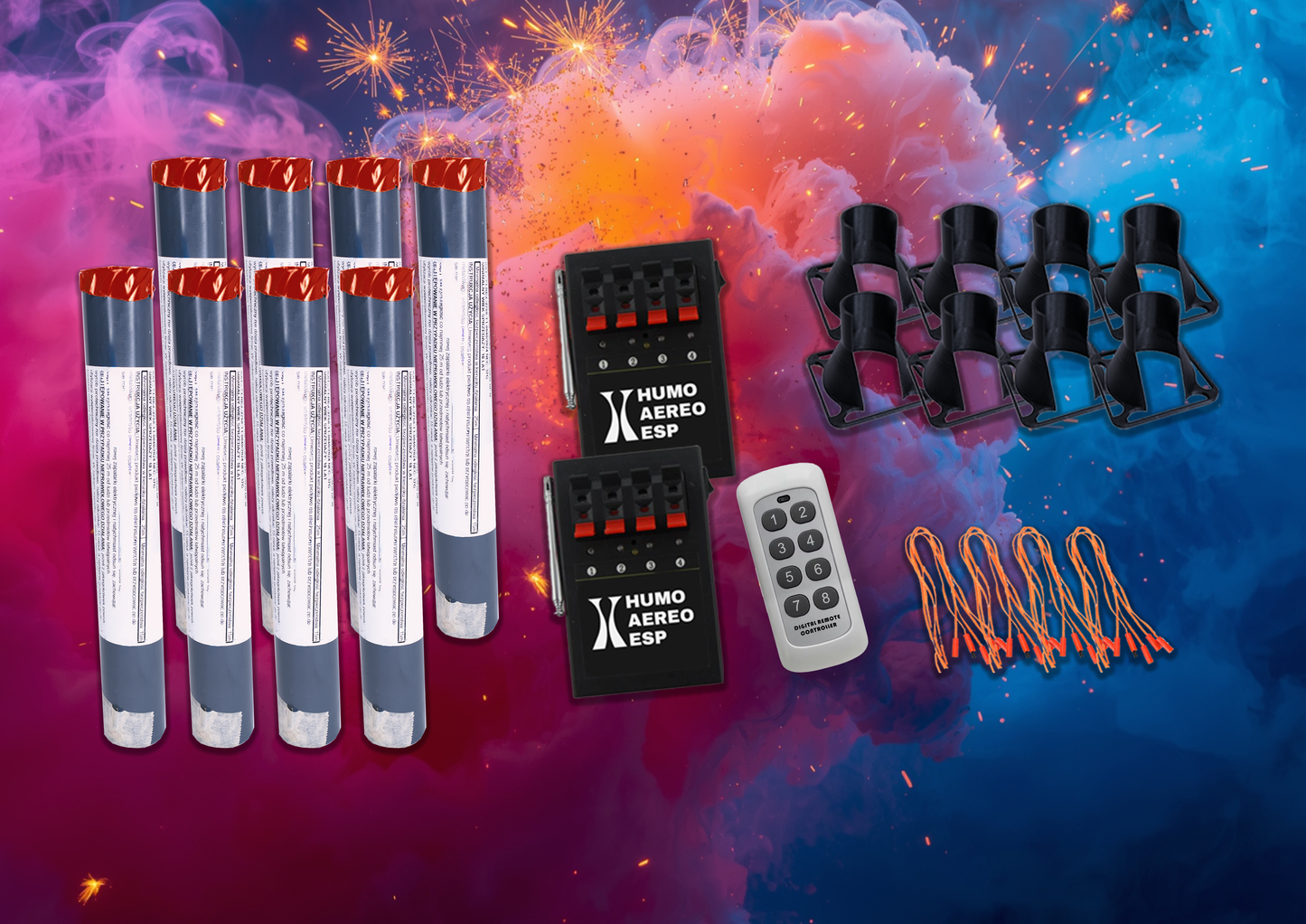 Humo Aereo Brillante