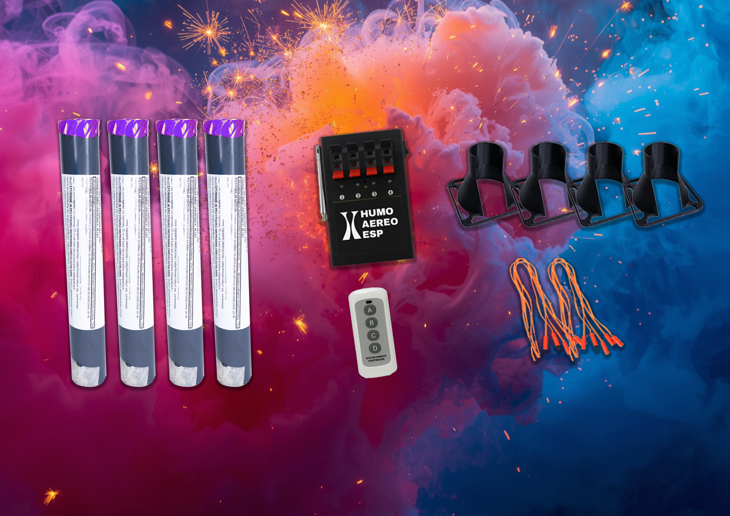 Humo Aereo Brillante