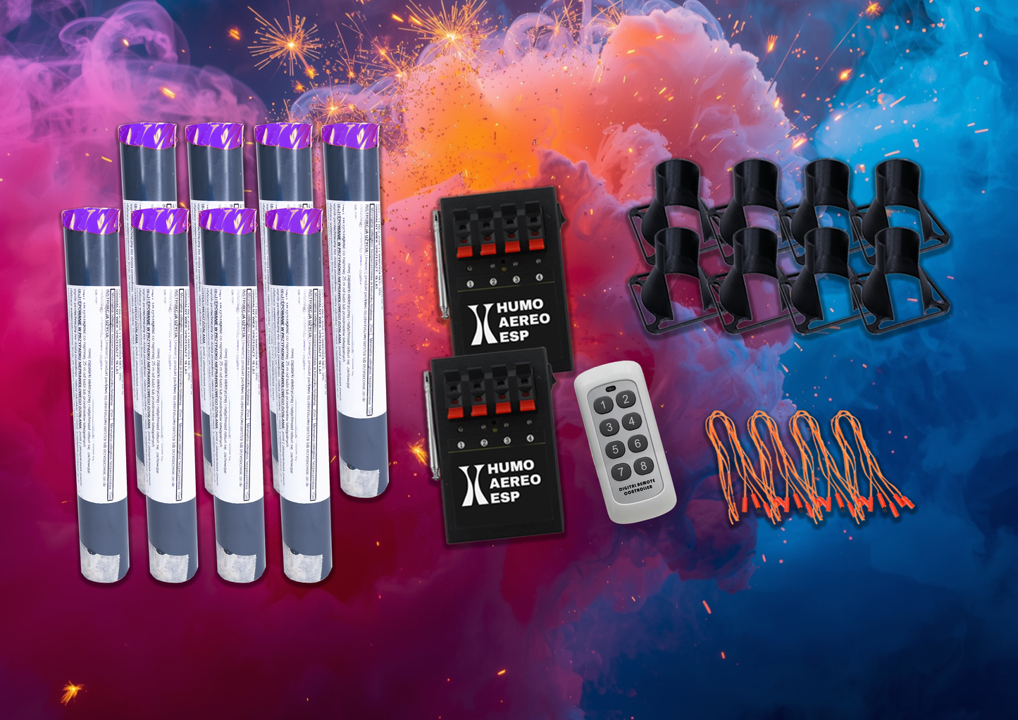 Humo Aereo Brillante