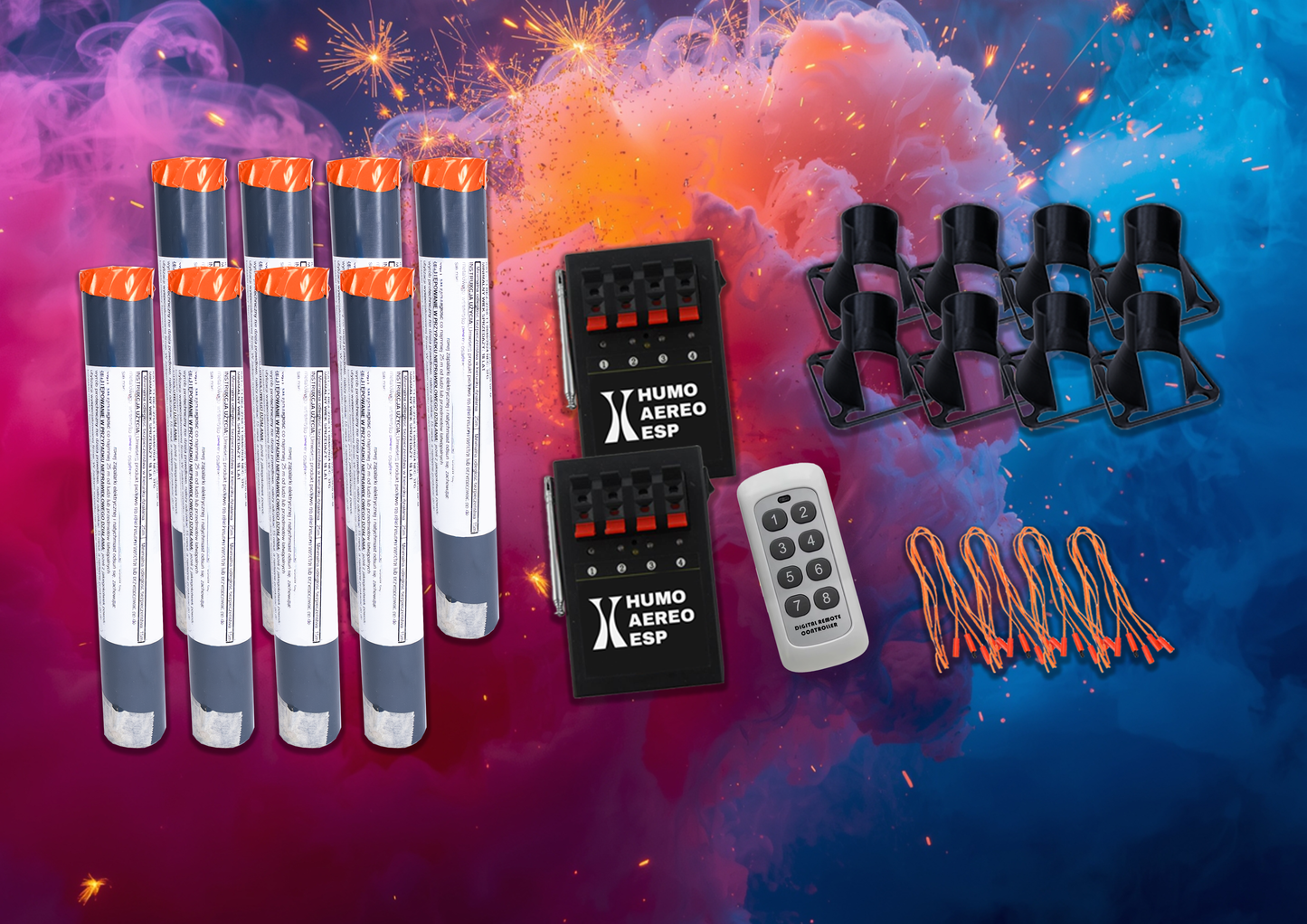 Humo Aereo Brillante