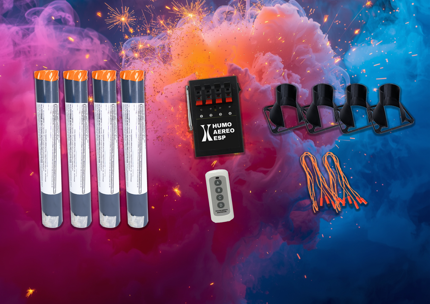 Humo Aereo Brillante