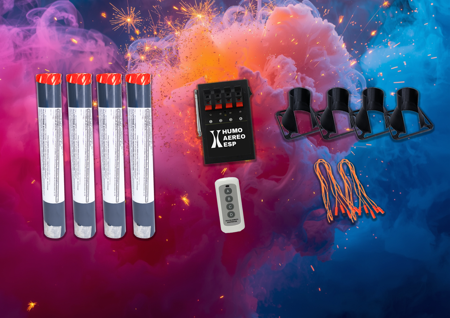 Humo Aereo Brillante