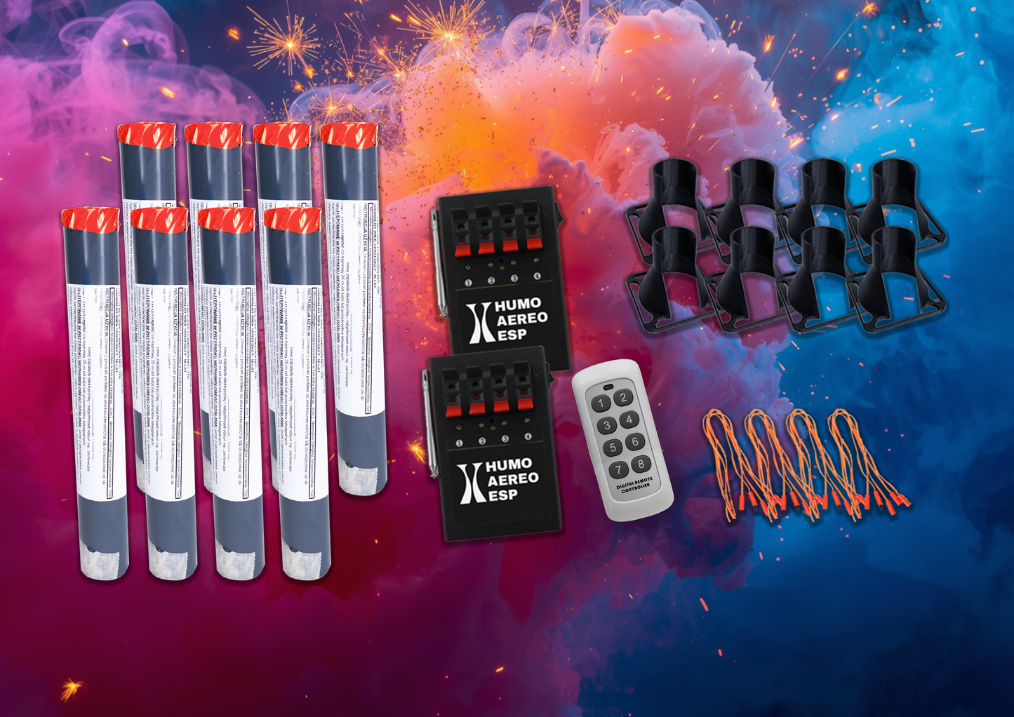 Humo Aereo Brillante