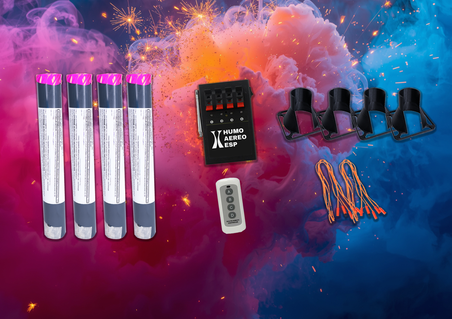 Humo Aereo Brillante