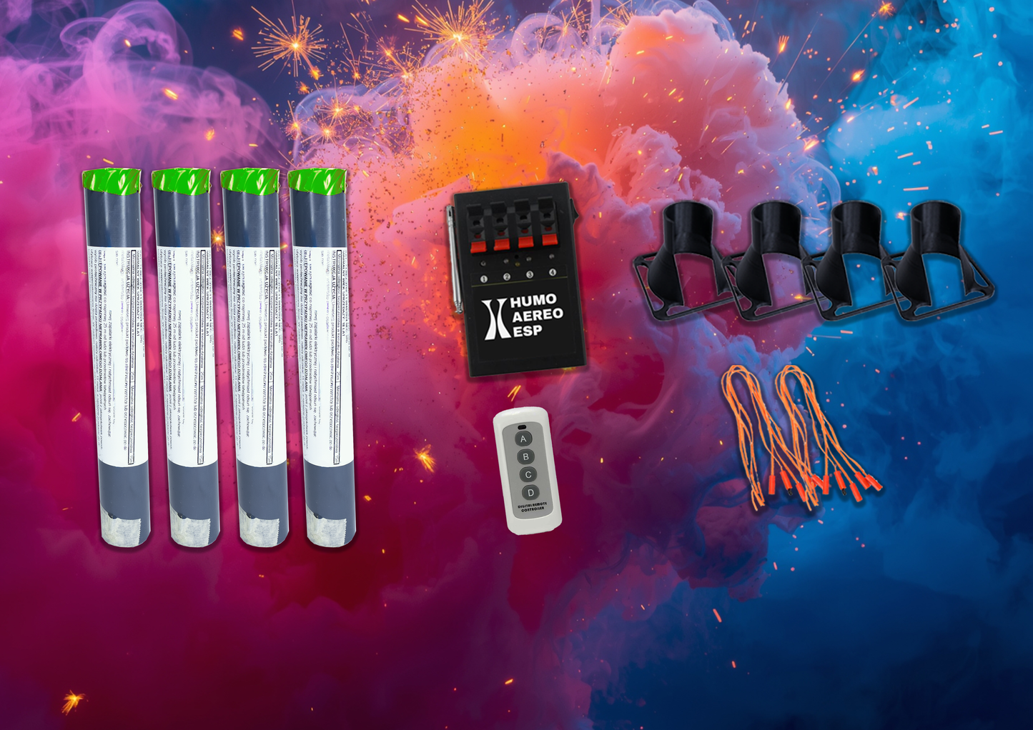 Humo Aereo Brillante