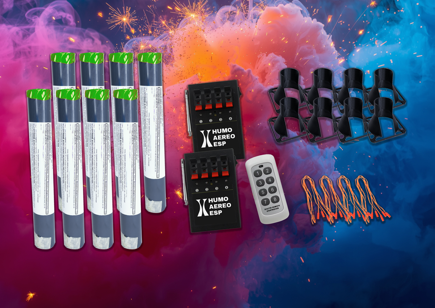 Humo Aereo Brillante