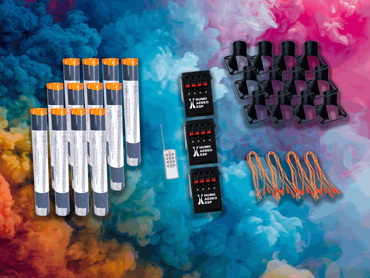 Humo Aéreo para Bodas