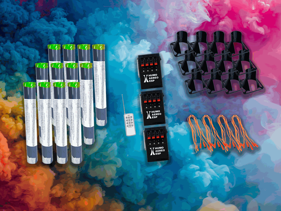 Humo Aéreo para Bodas